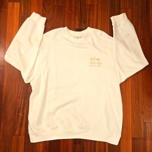 H&M Classic White Men's Sweatshirt, XL, Blokecore, Earthy, Boho, Casual, Skater